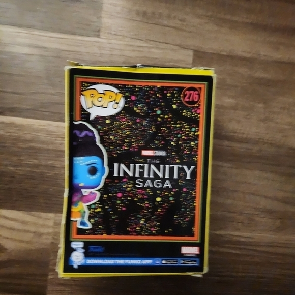 FUNKO Pop! Marvel Black Panther Shuri #276 Target Black Light Rare Vinyl Figure. - Picture 3 of 8